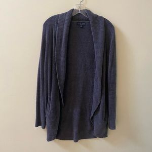Barefoot Dreams CozyChic Lite Circle cardigan in blue